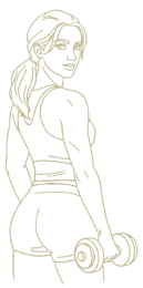 Fitness on the beach